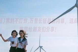 黑料不打烊,万里长征最新内幕，这瓜太扎心，快收藏给朋友们分享！